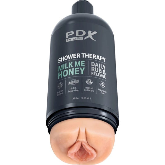 PDX PLUS - MASTURBATEUR STROKER CONCEPTION DISCRÈTE DE LA BOUTEILLE DE SHAMPOOING AU MIEL MILK ME - 7eme ciel