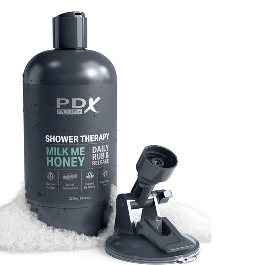 PDX PLUS - MASTURBATEUR STROKER CONCEPTION DISCRÈTE DE LA BOUTEILLE DE SHAMPOOING AU MIEL MILK ME - 7eme ciel