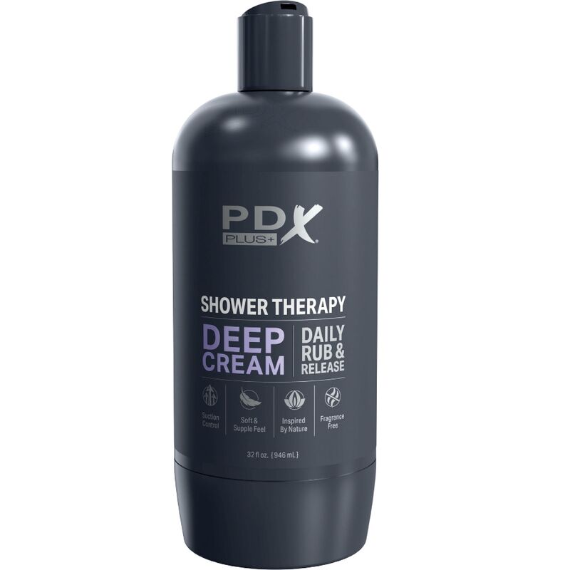 PDX PLUS - STROKER MASTURBATEUR DISCRET DEEP CREAM SHAMPOOING CONCEPTION DE BOUTEILLE - 7eme ciel