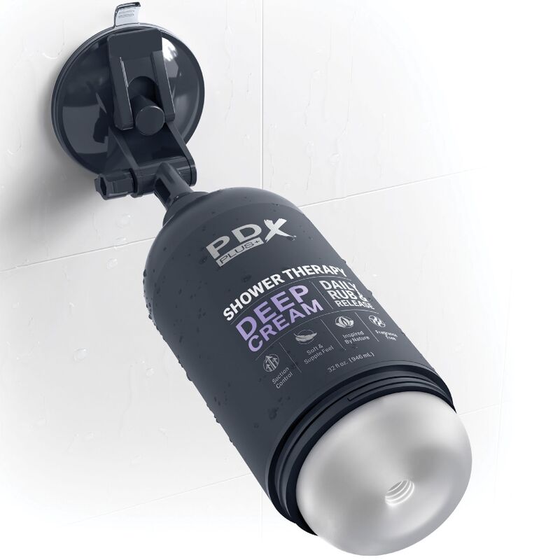 PDX PLUS - STROKER MASTURBATEUR DISCRET DEEP CREAM SHAMPOOING CONCEPTION DE BOUTEILLE - 7eme ciel