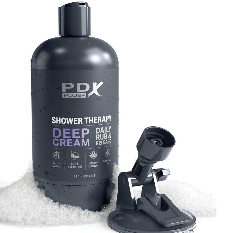 PDX PLUS - STROKER MASTURBATEUR DISCRET DEEP CREAM SHAMPOOING CONCEPTION DE BOUTEILLE - 7eme ciel