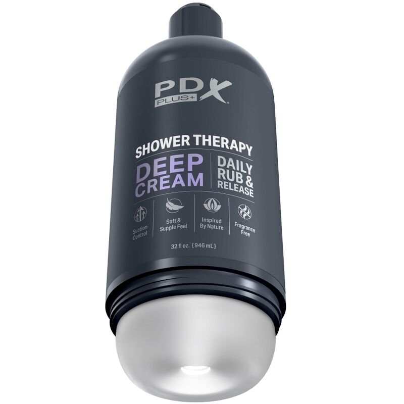 PDX PLUS - STROKER MASTURBATEUR DISCRET DEEP CREAM SHAMPOOING CONCEPTION DE BOUTEILLE - 7eme ciel