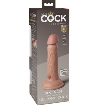 KING COCK - ELITE GODE RÉALISTE EN SILICONE 15.2 CM - 7eme ciel