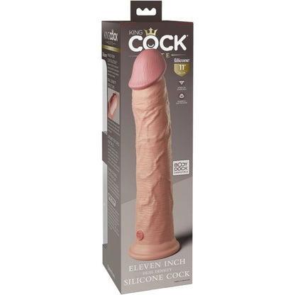 KING COCK - ELITE GODE RÉALISTE EN SILICONE 28 CM - 7eme ciel
