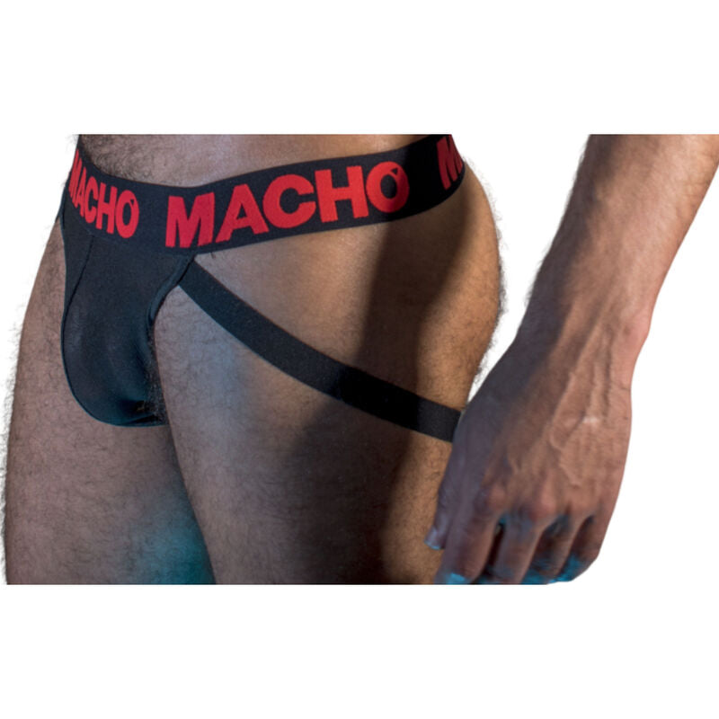 MACHO - MX26X2 JOCK NOIR/ROUGE S - 7eme ciel