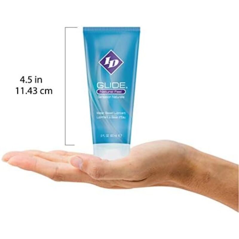 ID GLIDE - LUBRIFIANT BASE D'EAU TUBE DE VOYAGE ULTRA LONGUE DURÉE 60 ML - 7eme ciel