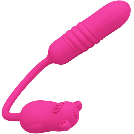 PRETTY LOVE - NOBIKUMA BALLE VIBRANTE EN SILICONE ROSE - 7eme ciel
