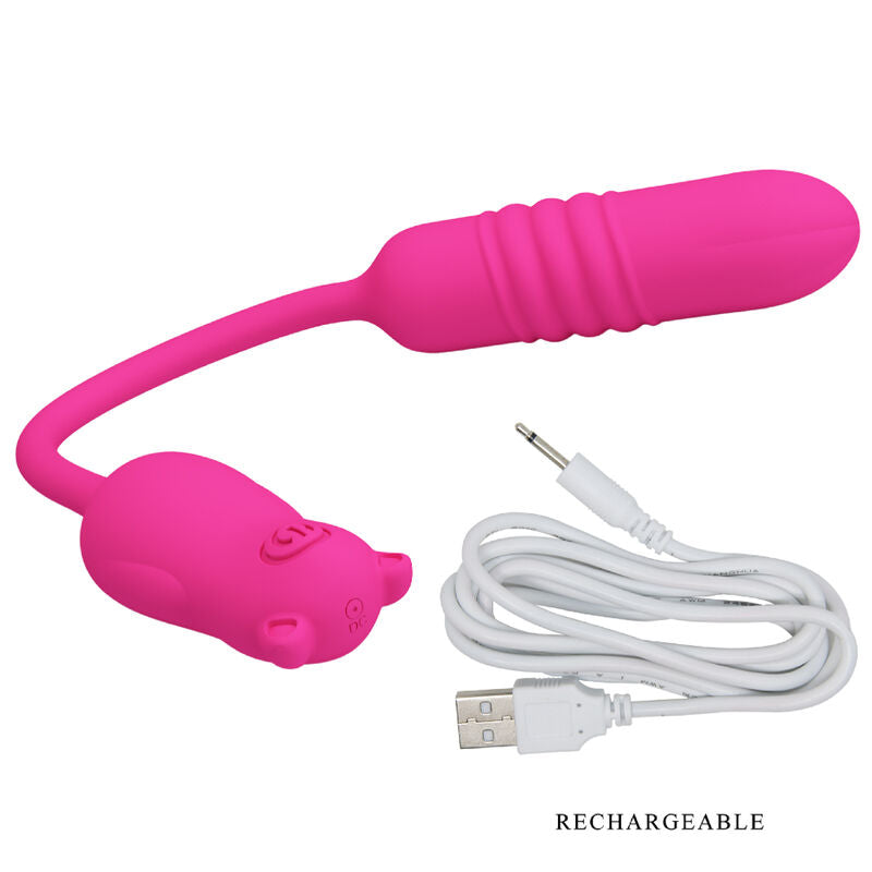PRETTY LOVE - NOBIKUMA BALLE VIBRANTE EN SILICONE ROSE - 7eme ciel