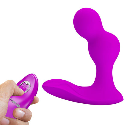 PRETTY LOVE - MASSAGER VIBRATEUR ANAL TERRANCE AVEC TÉLÉCOMMANDE - 7eme ciel