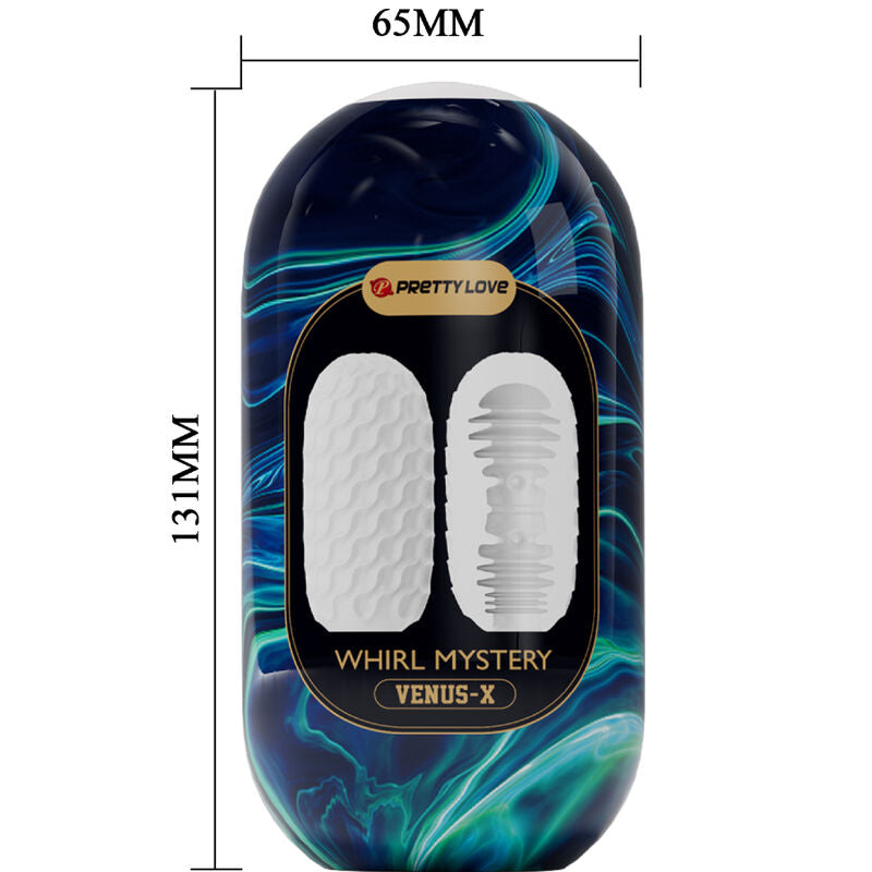 PRETTY LOVE - OEUF DE MASTURBATEUR TOURNOIR MYSTÈRE VENUS - 7eme ciel