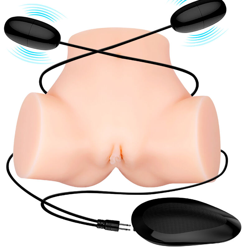 CRAZY BULL - VIBRATEUR VAGIN ET ANUS RÉALISTE SAMANTHA - 7eme ciel