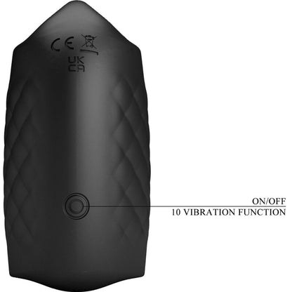 PRETTY LOVE - MASTURBATEUR MANUEL POUR VIBRATEUR RECHARGEABLE GLAND - 7eme ciel