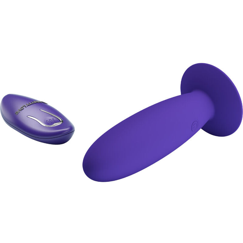 PRETTY LOVE - VIBRATEUR ANAL YOUTH PLUG TÉLÉCOMMANDE VIOLET - 7eme ciel
