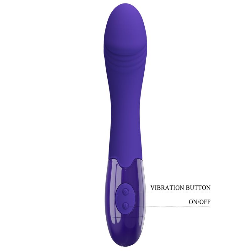 PRETTY LOVE - DILDO VIBRATEUR VIOLET ELEMENTAL YOUTH - 7eme ciel