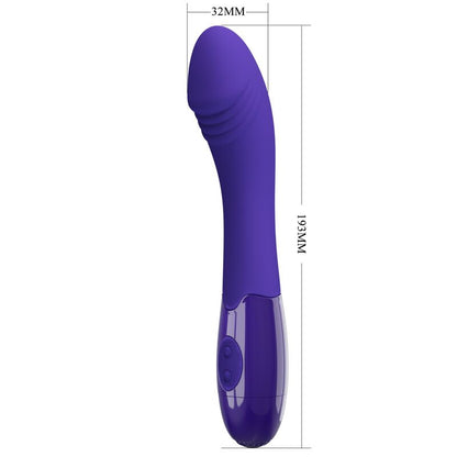 PRETTY LOVE - DILDO VIBRATEUR VIOLET ELEMENTAL YOUTH - 7eme ciel