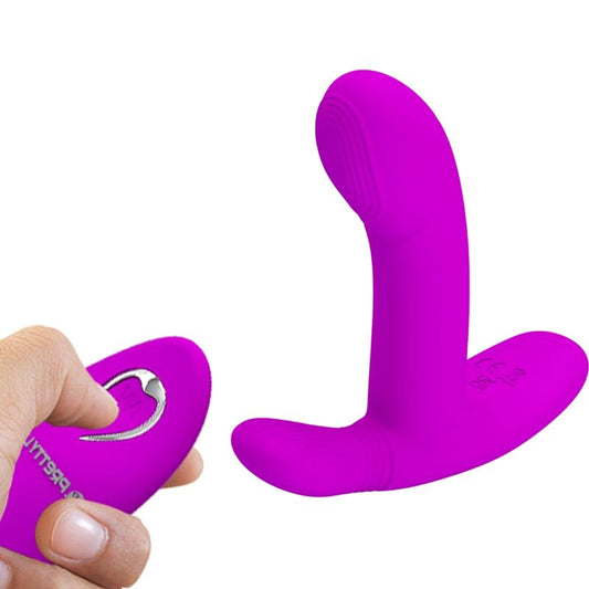 PRETTY LOVE - GERI CLITORIS MASSAGER ROSE TÉLÉCOMMANDE - 7eme ciel