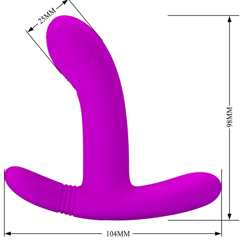 PRETTY LOVE - GERI CLITORIS MASSAGER ROSE TÉLÉCOMMANDE - 7eme ciel