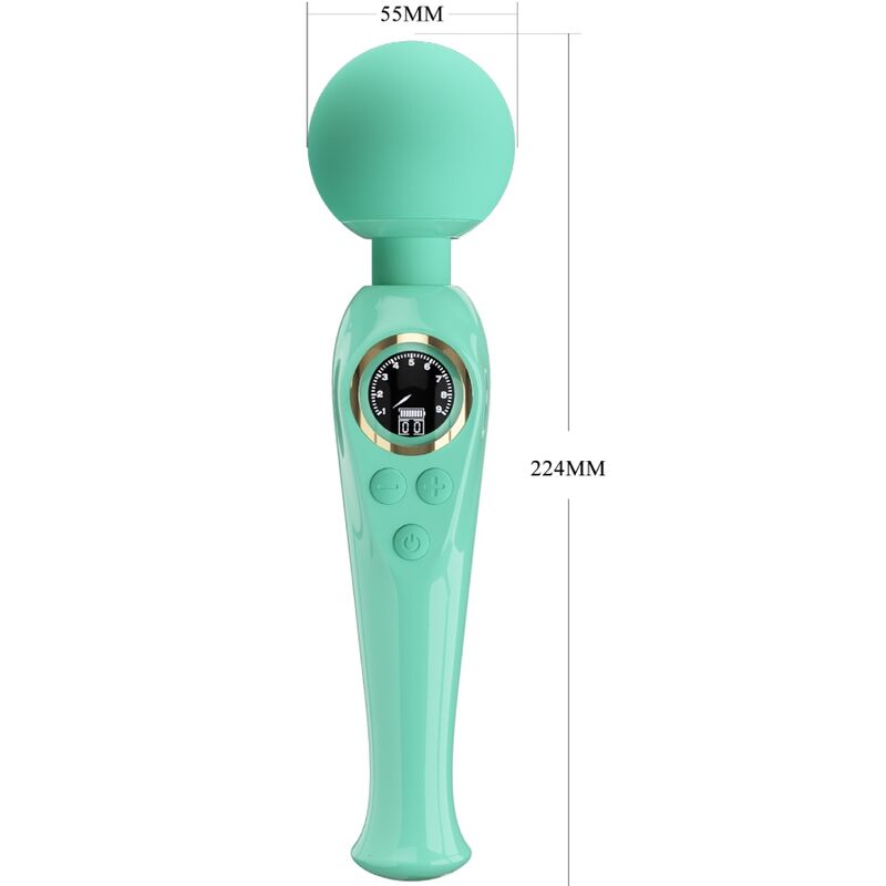 PRETTY LOVE - VIBRATEUR BAGUETTE VERTE SKYLER - 7eme ciel