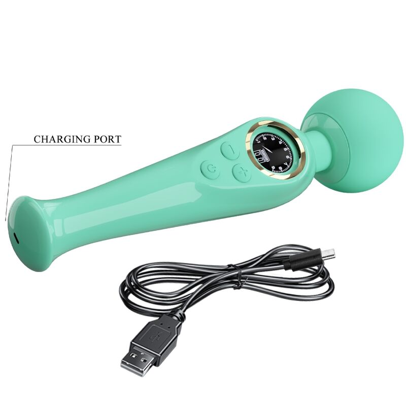 PRETTY LOVE - VIBRATEUR BAGUETTE VERTE SKYLER - 7eme ciel