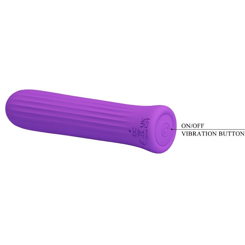 PRETTY LOVE - BLANCHE VIBRATEUR STIMULATEUR LILAS - 7eme ciel