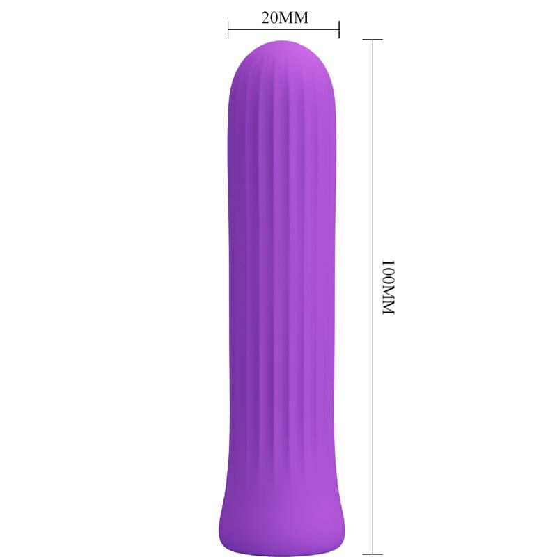 PRETTY LOVE - BLANCHE VIBRATEUR STIMULATEUR LILAS - 7eme ciel