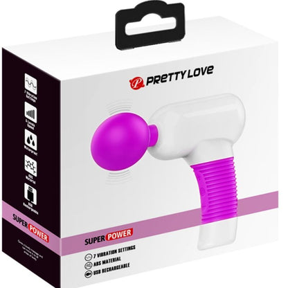 PRETTY LOVE - MASSEUR RECHARGEABLE MAGIC GUM - 7eme ciel
