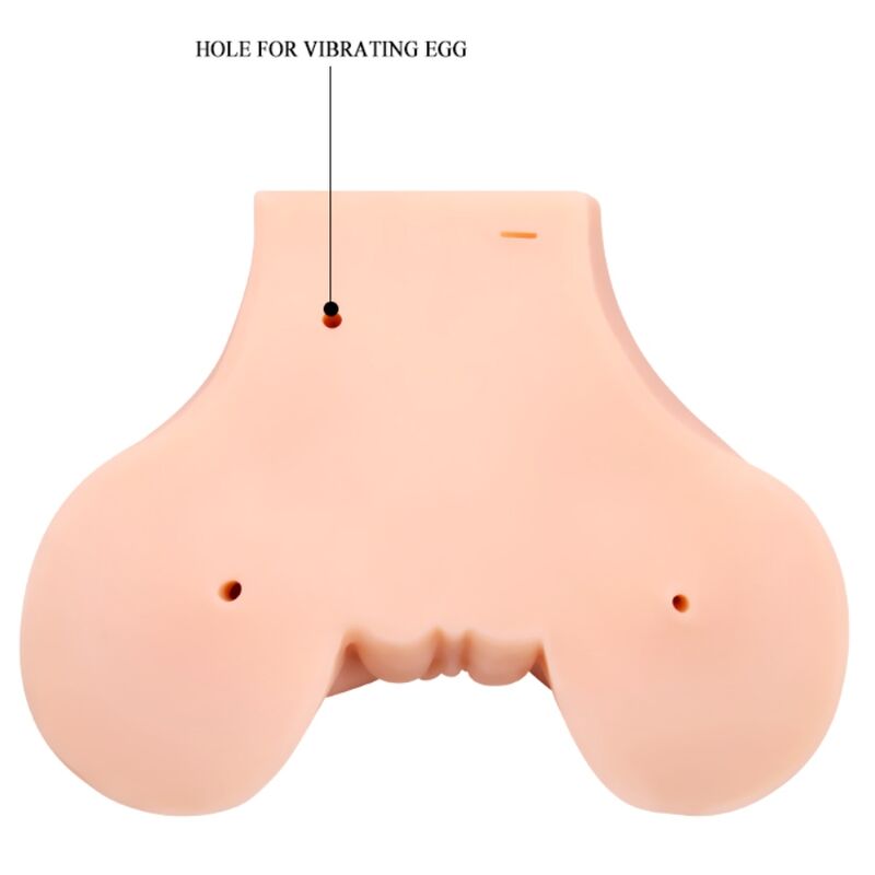 CRAZY BULL - VAGIN ET ANUS AVEC MAILLE RÉALISTE AVEC VIBRATION - 7eme ciel