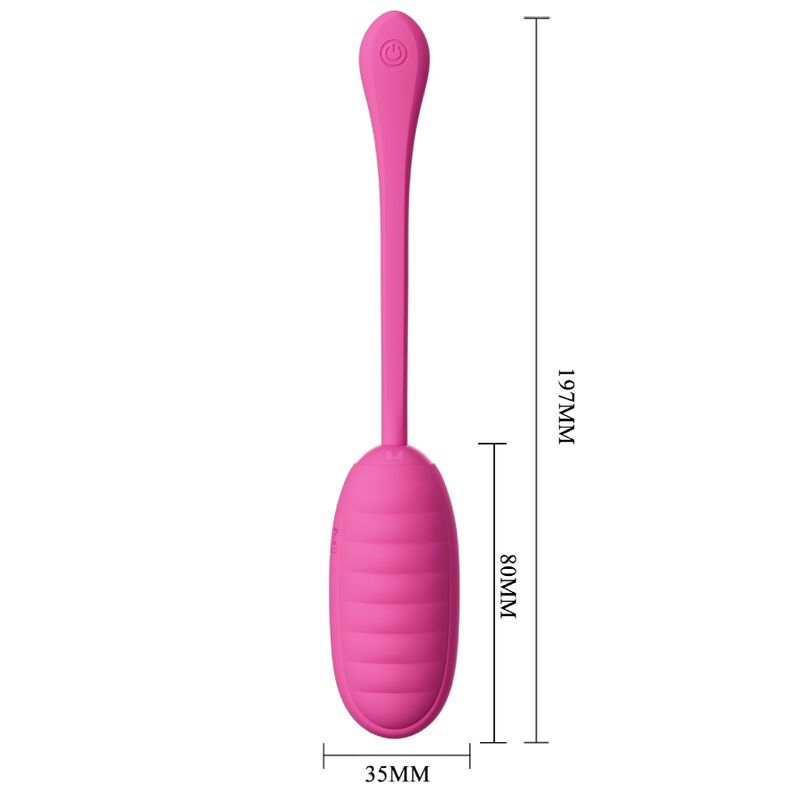 PRETTY LOVE - OEUF VIBRANT RECHARGEABLE CATALINA ROSE - 7eme ciel
