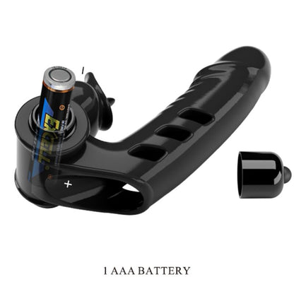 PRETTY LOVE - COUVERCLE DE DOIGT VIBRATEUR CORBIN NOIR - 7eme ciel