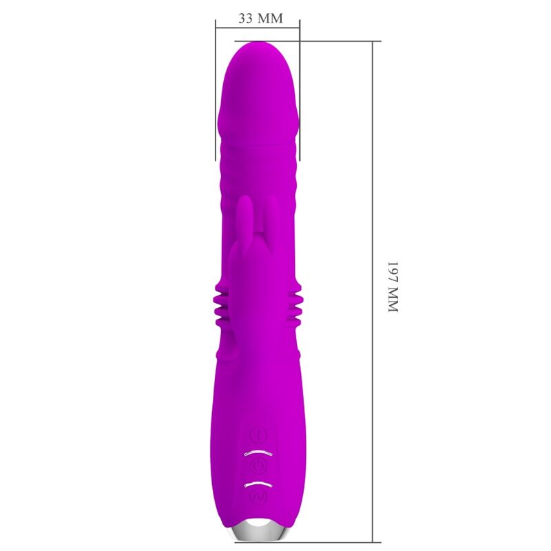 PRETTY LOVE - VIBRATEUR LAPIN RECHARGEABLE DOROTHY VIOLET - 7eme ciel