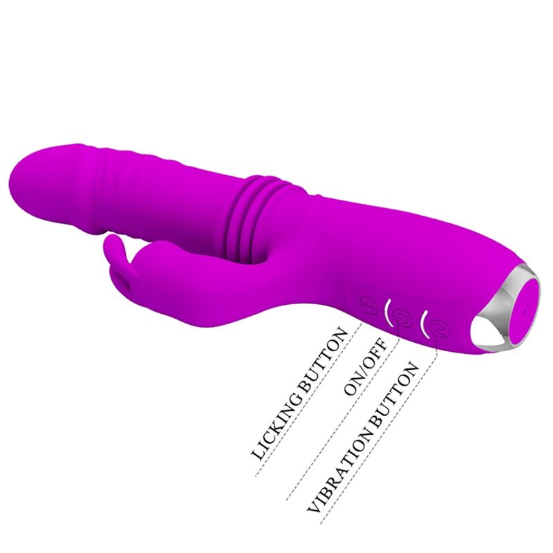 PRETTY LOVE - VIBRATEUR LAPIN RECHARGEABLE DOROTHY VIOLET - 7eme ciel
