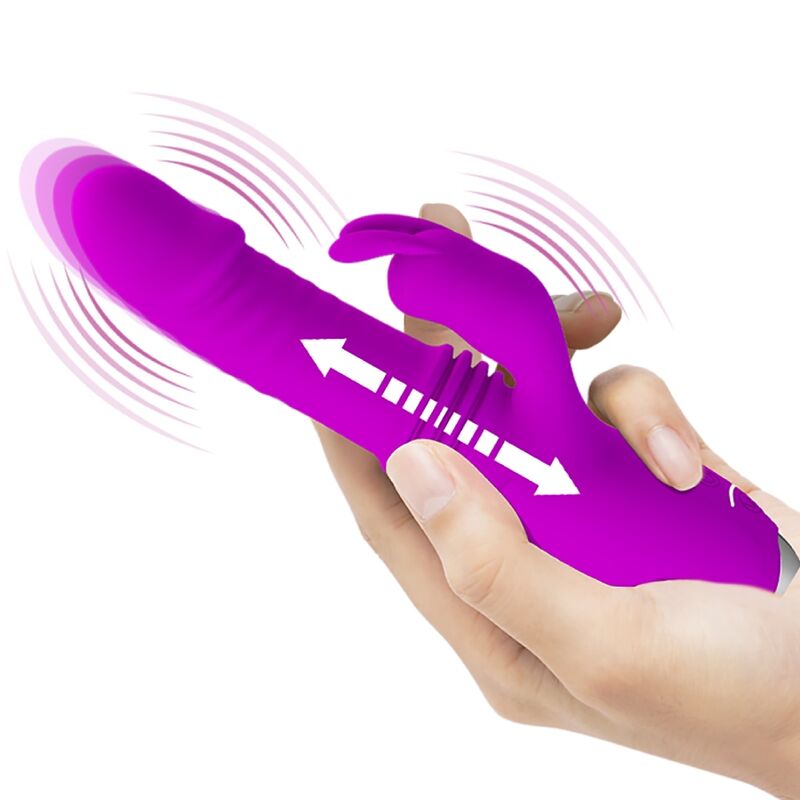PRETTY LOVE - VIBRATEUR LAPIN RECHARGEABLE DOROTHY VIOLET - 7eme ciel