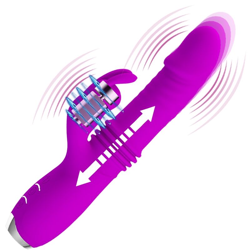 PRETTY LOVE - VIBRATEUR LAPIN RECHARGEABLE DOROTHY VIOLET - 7eme ciel