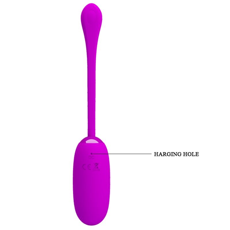 PRETTY LOVE - OEUF VIBRANT JULIUS IMPERMÉABLE-RECHARGEABLE VIOLET - 7eme ciel