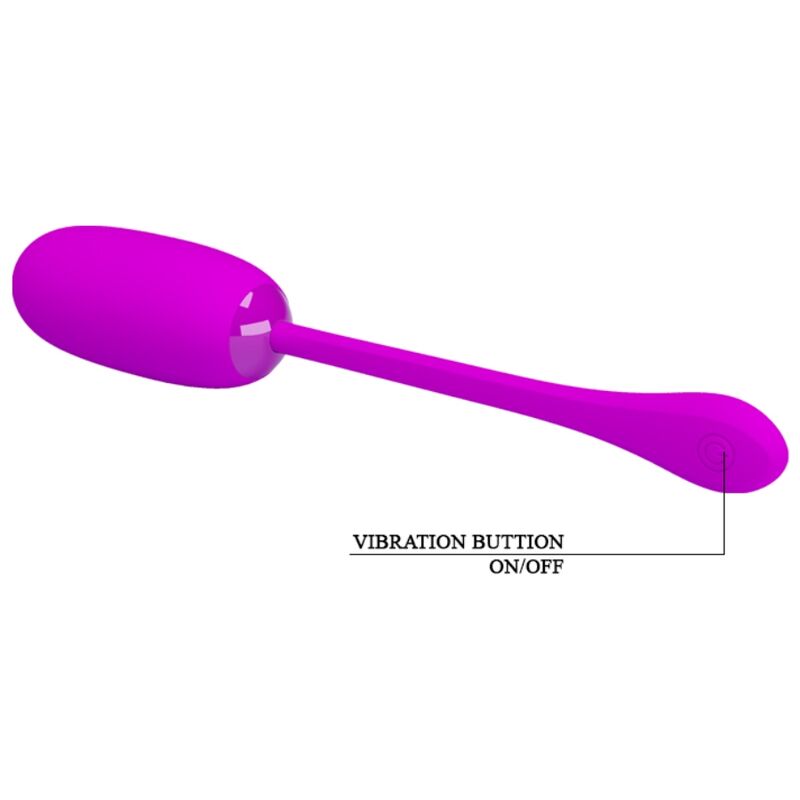 PRETTY LOVE - OEUF VIBRANT JULIUS IMPERMÉABLE-RECHARGEABLE VIOLET - 7eme ciel