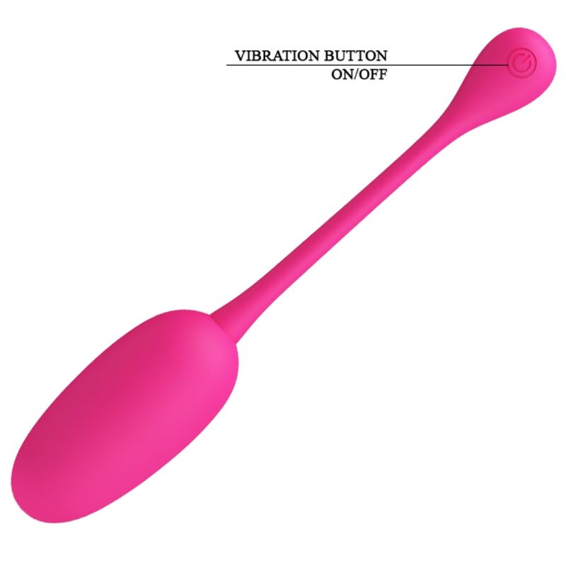 PRETTY LOVE - OEUF VIBRANT RECHARGEABLE KNUCKER ROSE - 7eme ciel