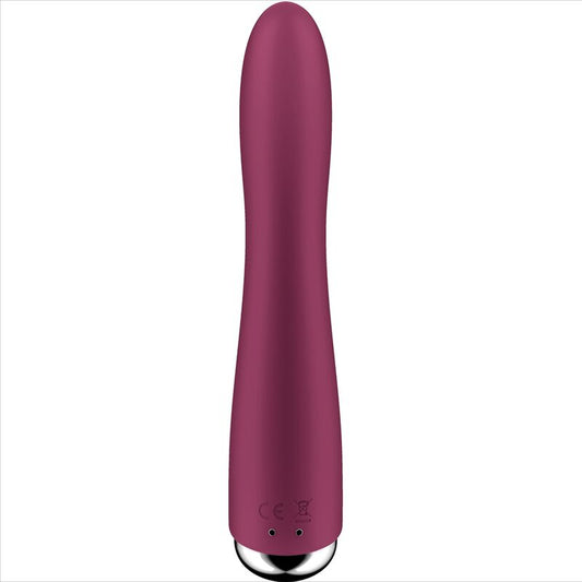 SATISFYER - SPINNING VIBE 1 VIBRATEUR ROTATEUR G-SPOT ROUGE - 7eme ciel