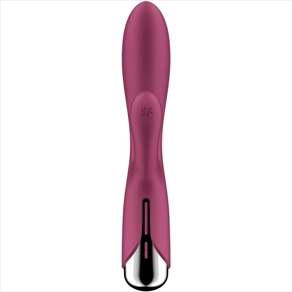 SATISFYER - SPINNING RABBIT 1 CLITORIS ET STIMULATION DU POINT G ROUGE - 7eme ciel
