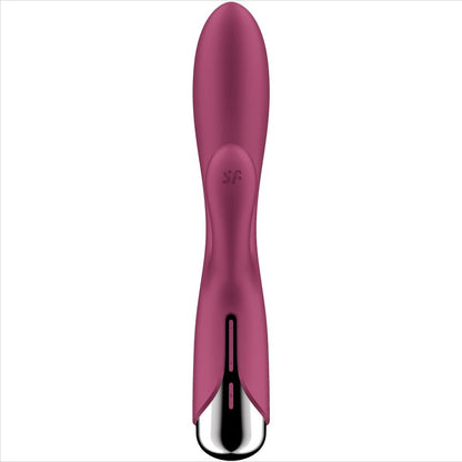 SATISFYER - SPINNING RABBIT 1 CLITORIS ET STIMULATION DU POINT G ROUGE - 7eme ciel