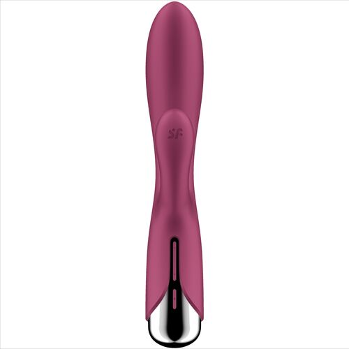 SATISFYER - SPINNING RABBIT 1 CLITORIS ET STIMULATION DU POINT G ROUGE