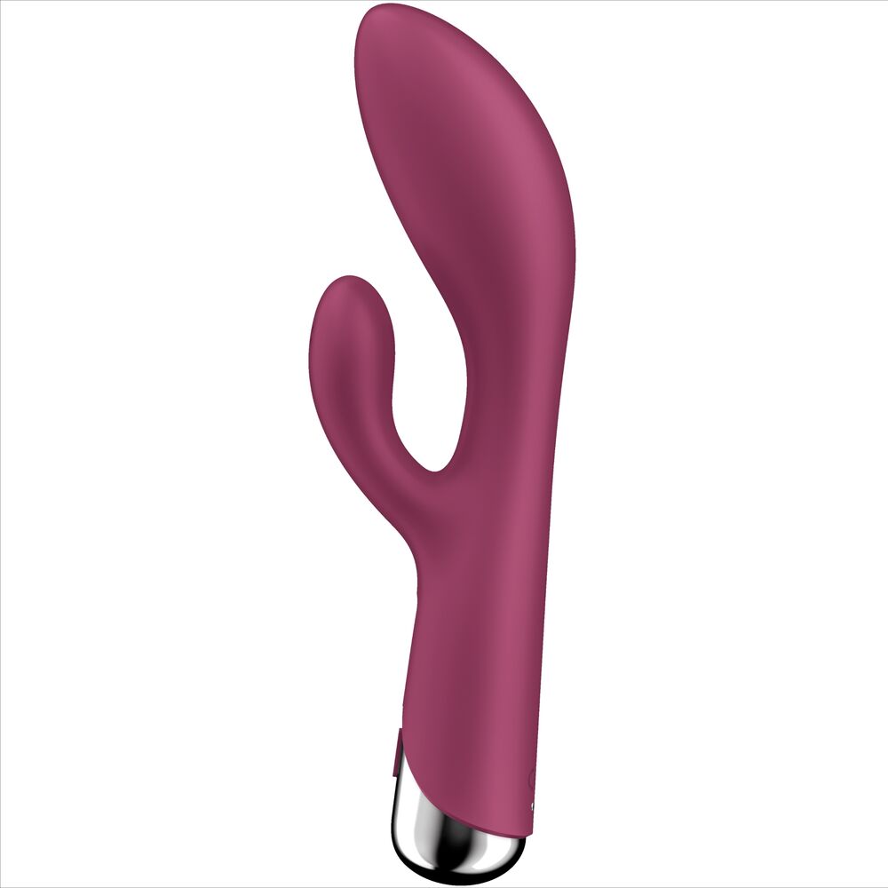 SATISFYER - SPINNING RABBIT 1 CLITORIS ET STIMULATION DU POINT G ROUGE - 7eme ciel