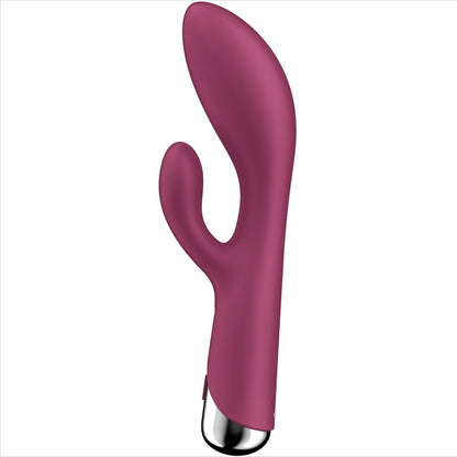 SATISFYER - SPINNING RABBIT 1 CLITORIS ET STIMULATION DU POINT G ROUGE - 7eme ciel