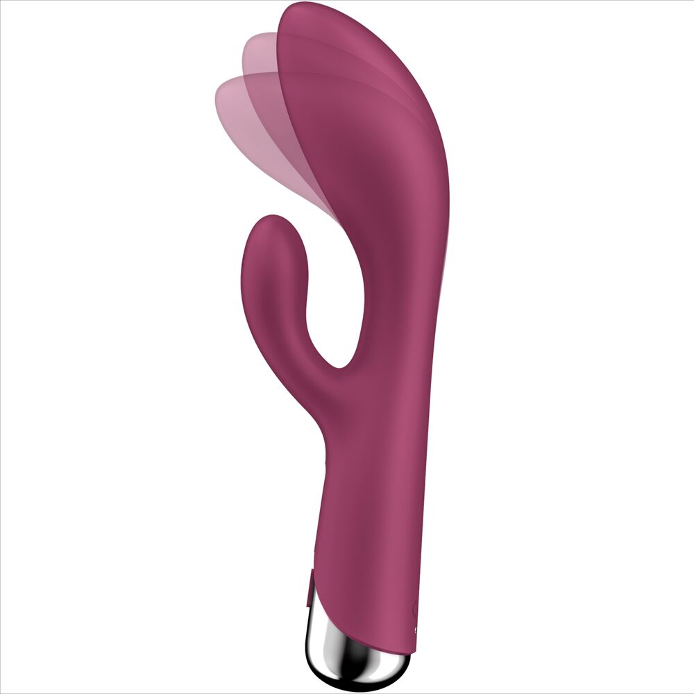 SATISFYER - SPINNING RABBIT 1 CLITORIS ET STIMULATION DU POINT G ROUGE - 7eme ciel
