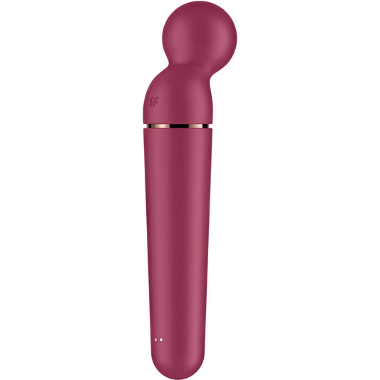 SATISFYER - PLANET WAND-ER VIBRATEUR MASSAGER BERRY - 7eme ciel