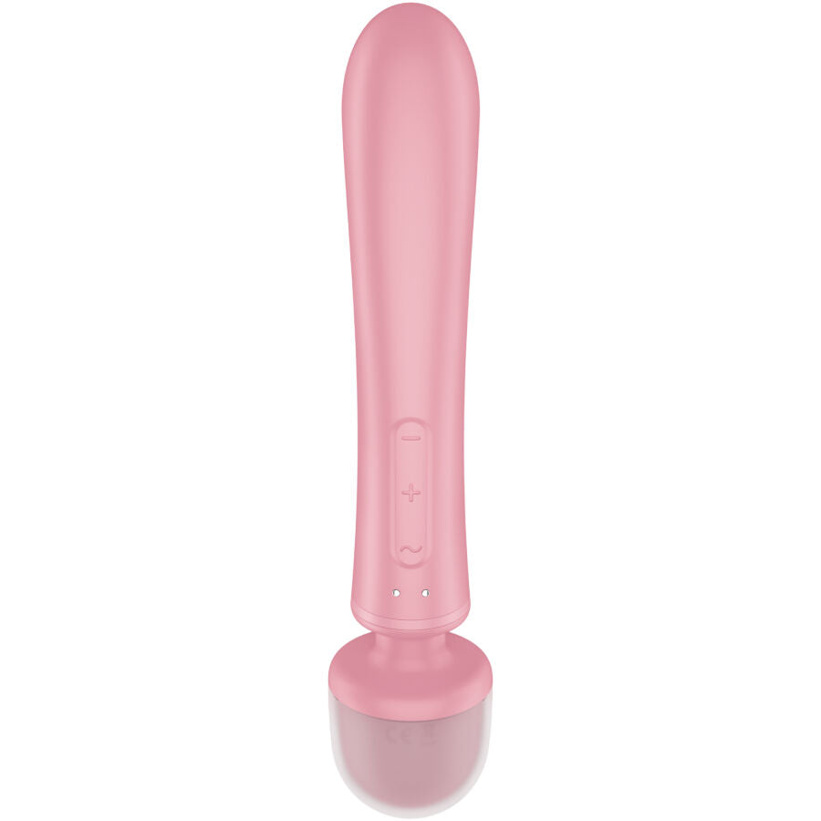 SATISFYER - MASSEUR VIBRATEUR LAPIN TRIPLE LOVER ROSE - 7eme ciel