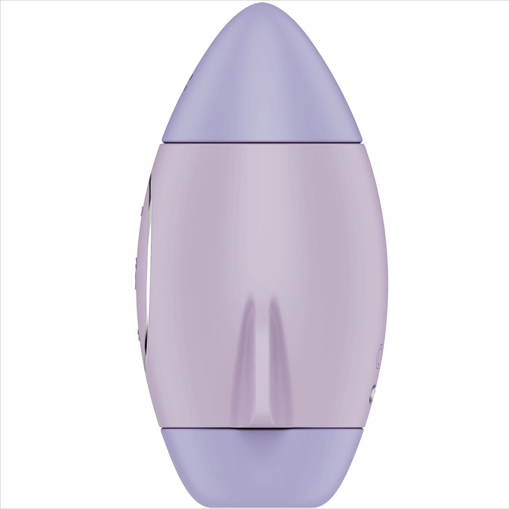 SATISFYER - MISSION CONTROL PETIT VIBRATEUR  DOUBLE IMPULSION LILAS - 7eme ciel