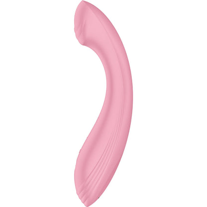 SATISFYER - STIMULATEUR VIBRATEUR G-FORCE G-SPOT ROSE - 7eme ciel