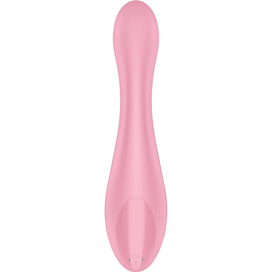 SATISFYER - STIMULATEUR VIBRATEUR G-FORCE G-SPOT ROSE - 7eme ciel