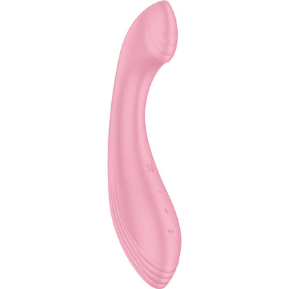 SATISFYER - STIMULATEUR VIBRATEUR G-FORCE G-SPOT ROSE