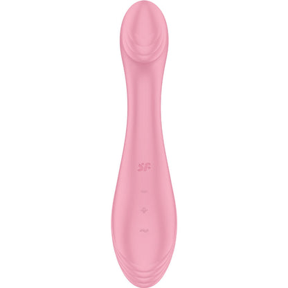SATISFYER - STIMULATEUR VIBRATEUR G-FORCE G-SPOT ROSE - 7eme ciel